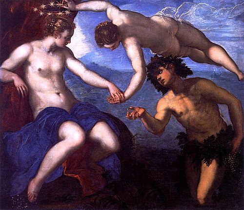 Bacchus et Ariane, 1577, Le Tintoret