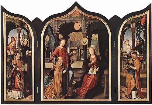 Annunciation, 1516, Jehan Bellegambe
