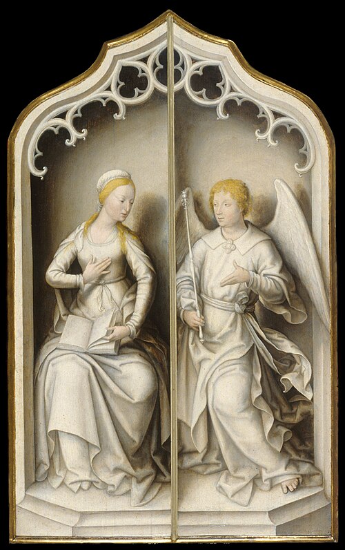 Annunciation, 1517, Jehan Bellegambe