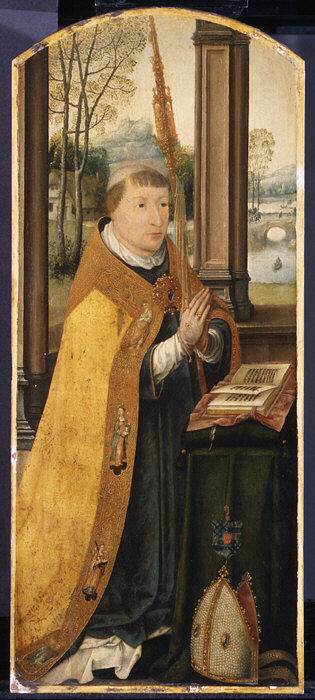 Charles Coguin, Abbot of Anchin, 1509, Jehan Bellegambe