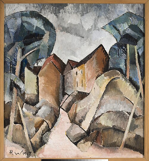 Landscape, 1917, Romuald Kamil Witkowski