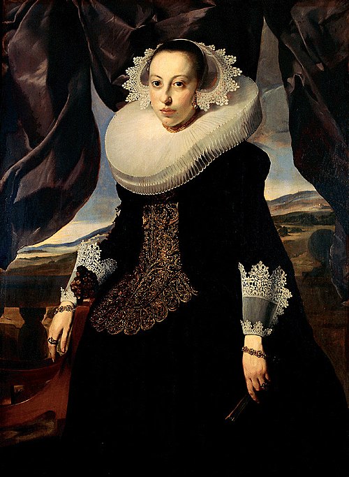 Portrait de femme,1631, 1650, Thomas de Keyser