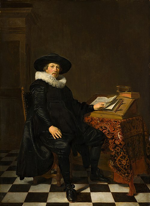 Portrait d'un érudit, 1631, Thomas de Keyser