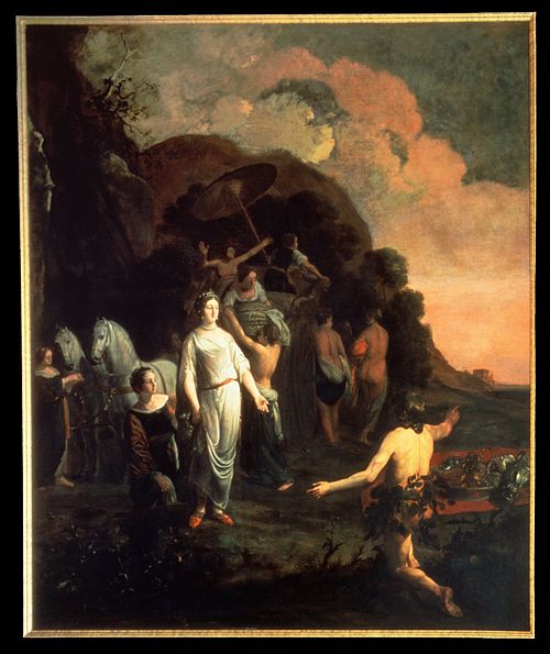 Odysseus and Nausicaa, 1657, Thomas de Keyser