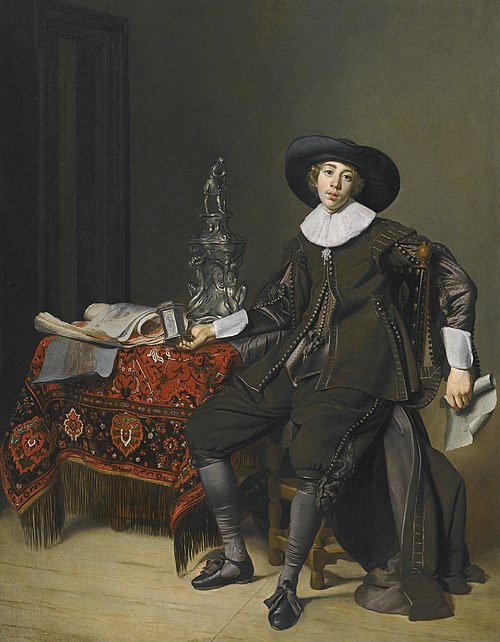 Portrait of a Young Silversmith, 1630, Thomas de Keyser