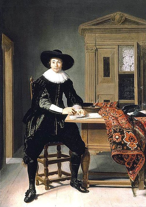 Portrait of a Cloth Merchant, 1629, Thomas de Keyser