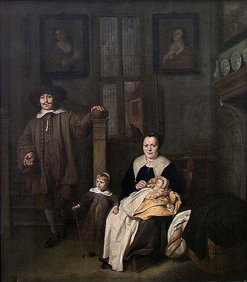 Family Scene, 1631, Thomas de Keyser