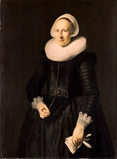 Portrait of an unknown woman, 1630, Thomas de Keyser