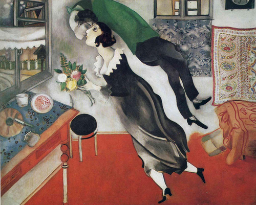 L'Anniversaire, 1915, Marc Chagall
