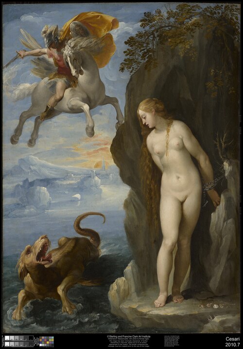 Perseus Rescuing Andromeda, , Cavalier d'Arpin