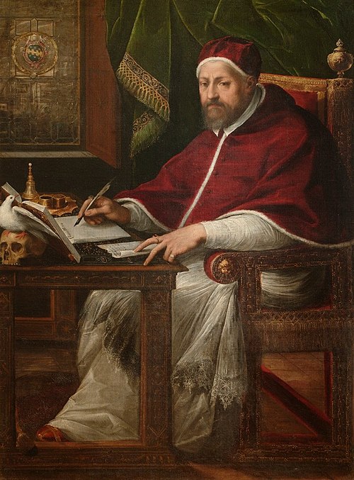 Portrait du pape Clément VIII Aldobrandini, 1598, Cavalier d'Arpin