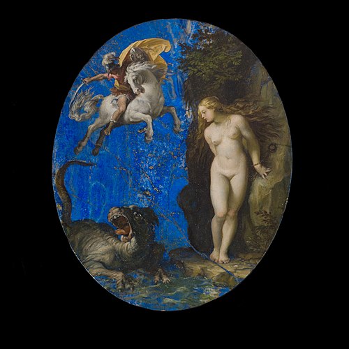 Perseus Rescuing Andromeda, 1593, Cavalier d'Arpin
