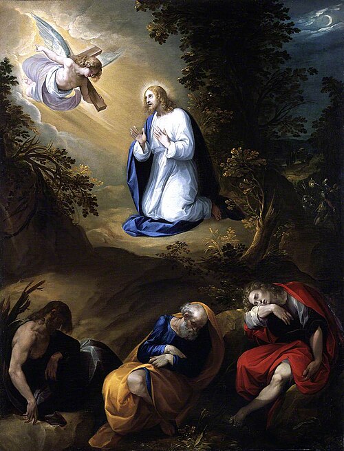 The Agony in the Garden, 1600, Cavalier d'Arpin