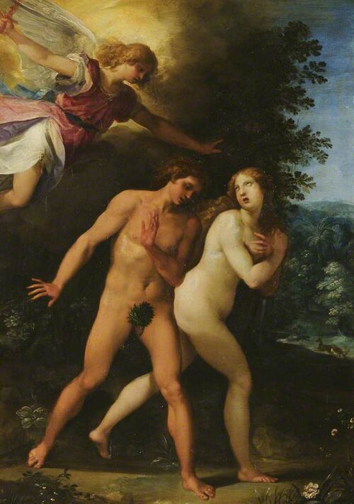 The Expulsion from Paradise, 1606, Cavalier d'Arpin