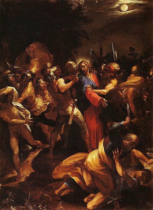 L'Arrestation du Christ, 1598, Cavalier d'Arpin