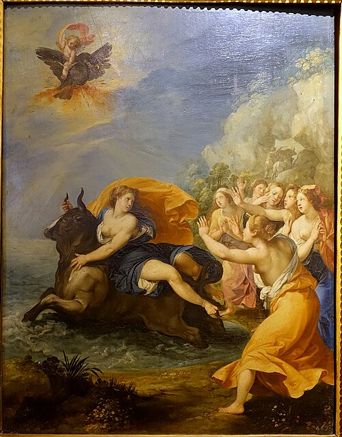 L'Enlèvement d'Europe, 1603, Cavalier d'Arpin