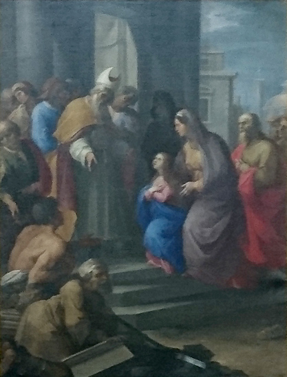 La Présentation de la Vierge au Temple, 1597, Cavalier d'Arpin