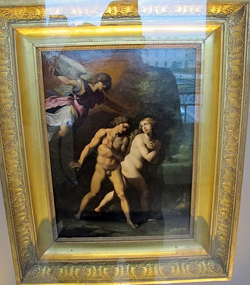 Adam et Ève chassés du Paradis, 1597, Cavalier d'Arpin