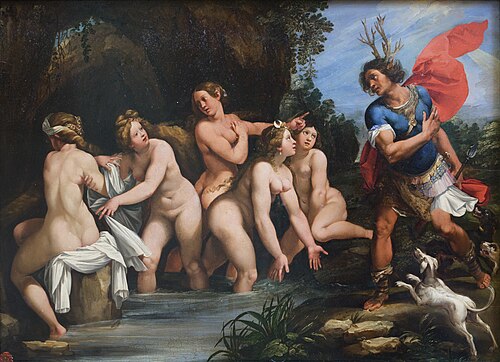 Diane et Actéon, 1603, Cavalier d'Arpin