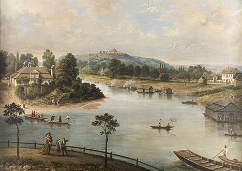 View of Krakow, 1876, Saturnin Świerzyński