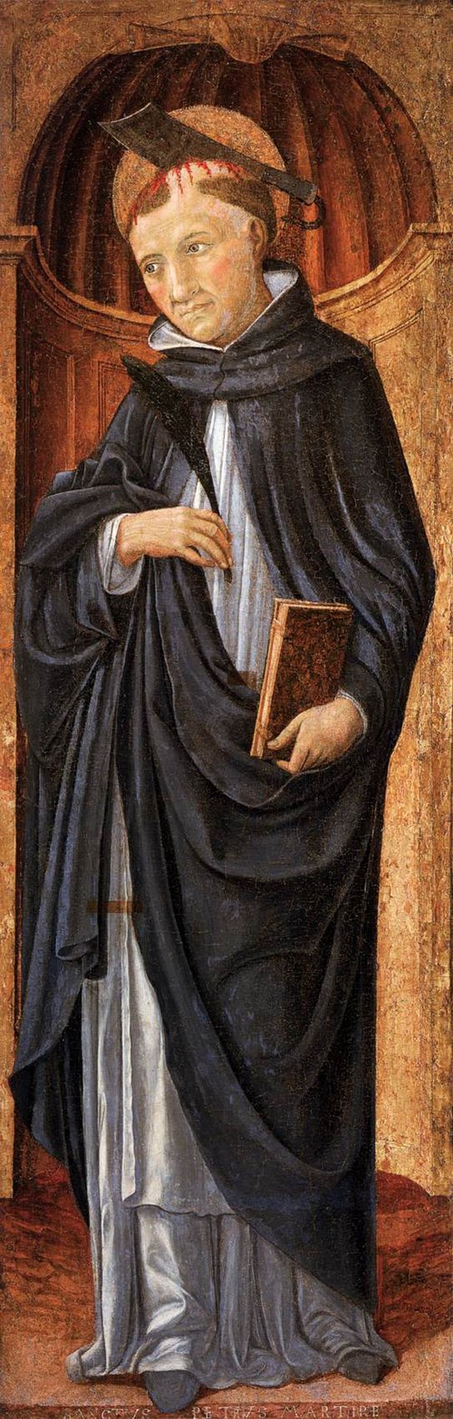 Saint Pierre Martyr, 1460, Vecchietta