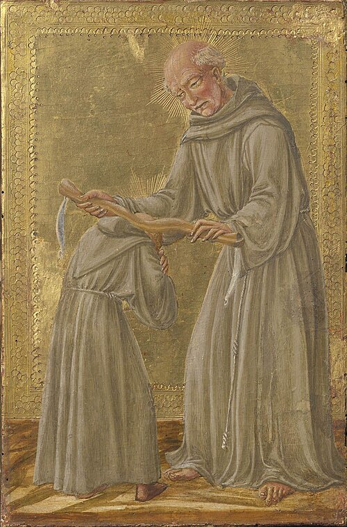 The religious vow of obedience, 1460, Vecchietta