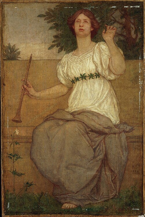 Bird Song, 1896, Kenyon Cox