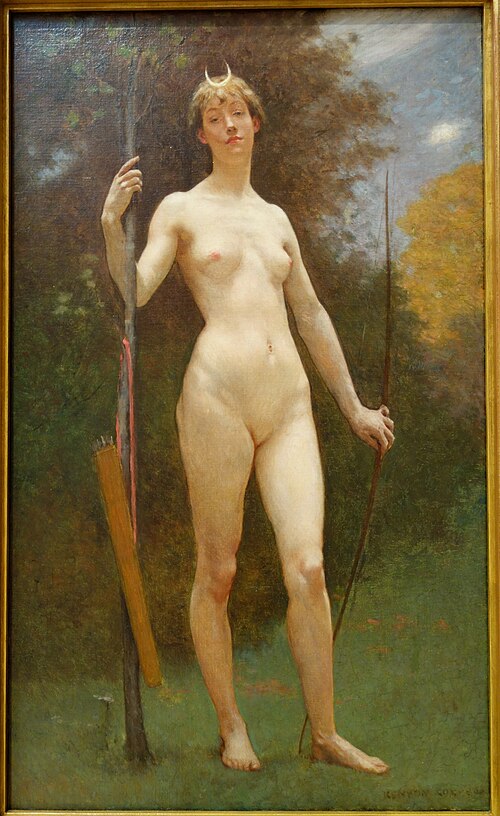 Diana, 1890, Kenyon Cox