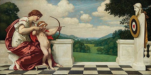The Education of Cupid, 1917, Kenyon Cox