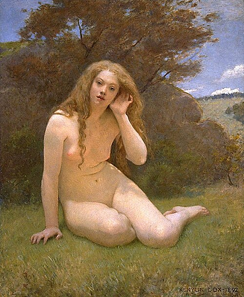 Echo, 1892, Kenyon Cox