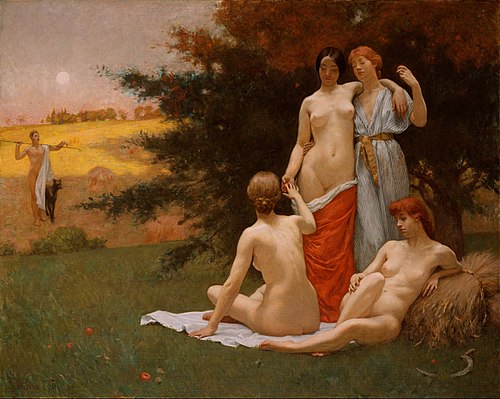An Eclogue, 1890, Kenyon Cox