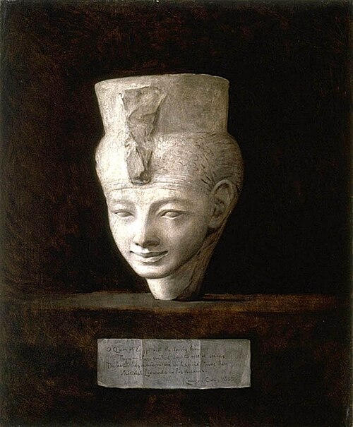Head of the Queen of Egypt, 1888, Kenyon Cox