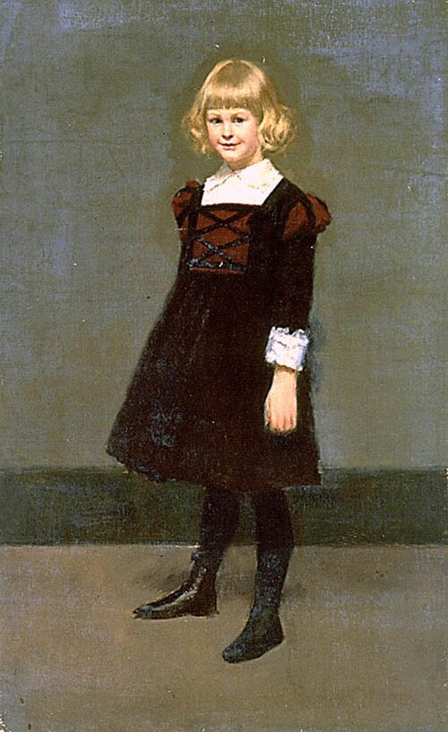 Untitled, Portrait of a Young Girl, 1900, Kenyon Cox