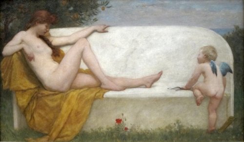 The Approach of Love, 1890, Kenyon Cox