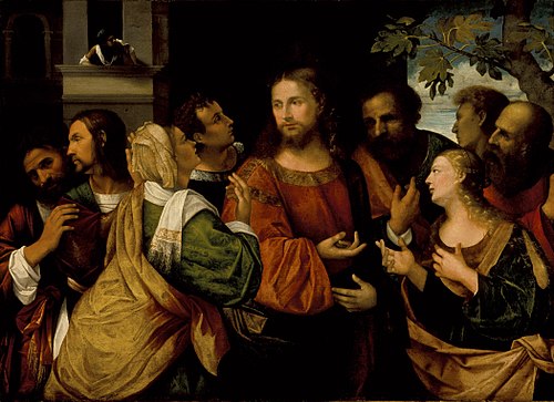 Christ and the Women of Canaan, 1520, Rocco Marconi