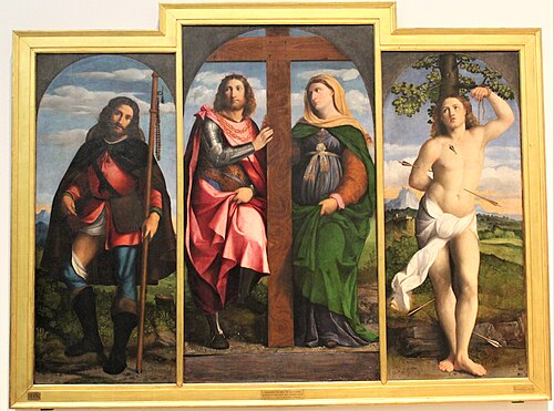 Trittico di sant'Elena, 1520, Palma le Vieux