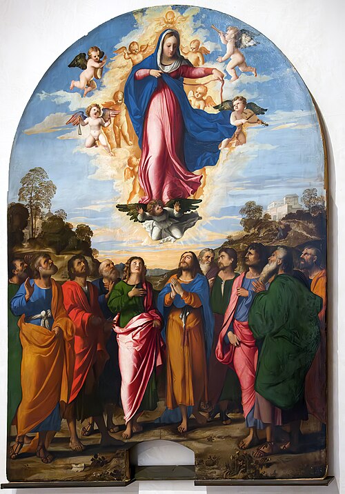 L'Assomption de la Vierge, 1513, Palma le Vieux