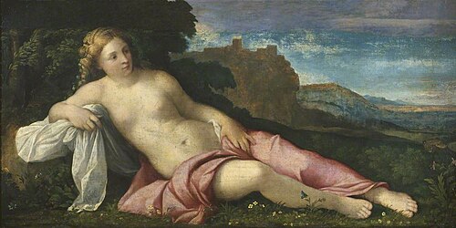 Venus in a Landscape, 1520, Palma le Vieux