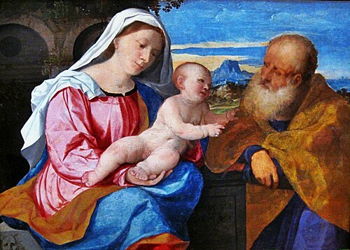 La Sainte Famille, , Palma le Vieux