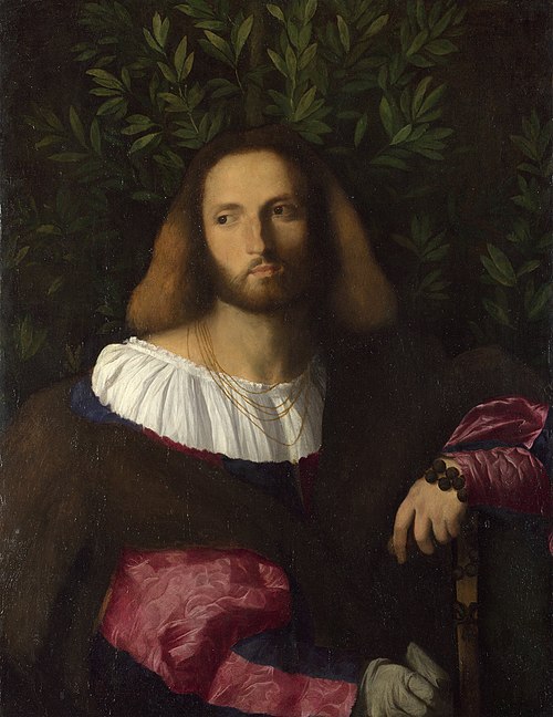 Portrait of a Poet, 1516, Palma le Vieux