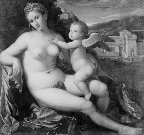 Venus and Cupid, 1511, Palma le Vieux