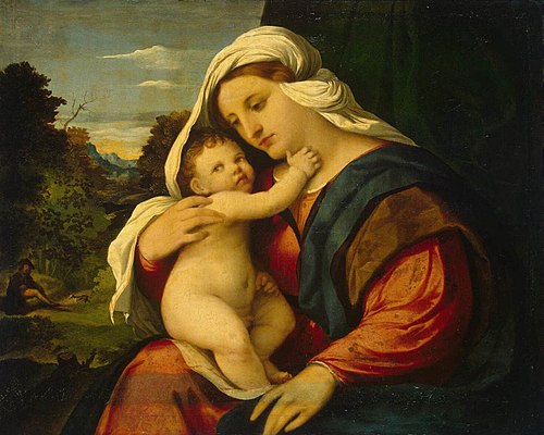 Vierge à l'Enfant, 1515, Palma le Vieux