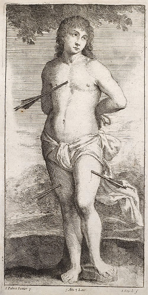 Saint Sebastian, 1527, Palma le Vieux