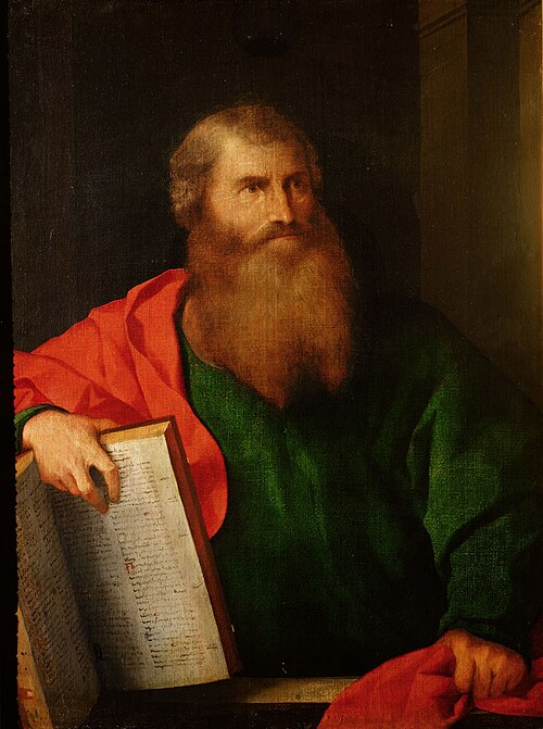 John the Evangelist, 1528, Palma le Vieux
