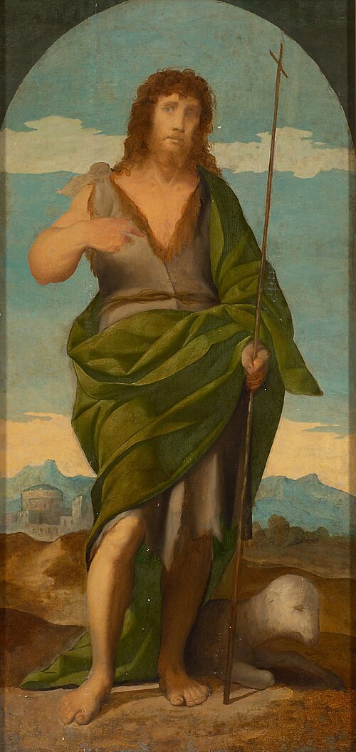 John the Baptist, 1528, Palma le Vieux