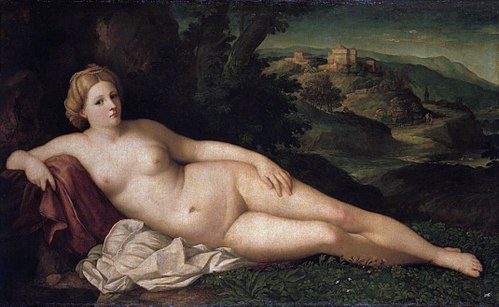 Resting Venus, 1518, Palma Vecchio