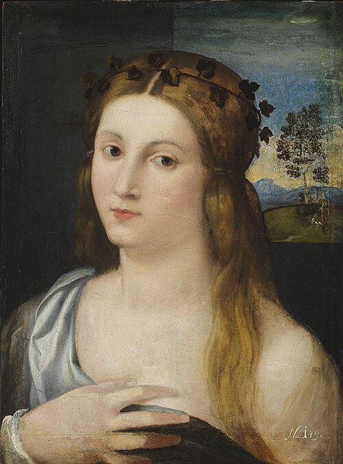 Portrait of a Girl, 1510, Palma Vecchio