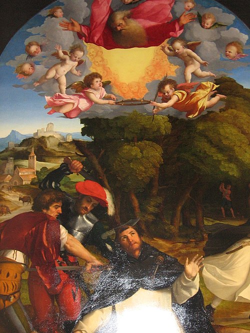 The Martyrium of Saint Peter, 1526, Palma Vecchio