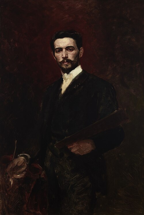 Portrait of Józef Unierzyski, 1887, Stanislaw Rostworowski
