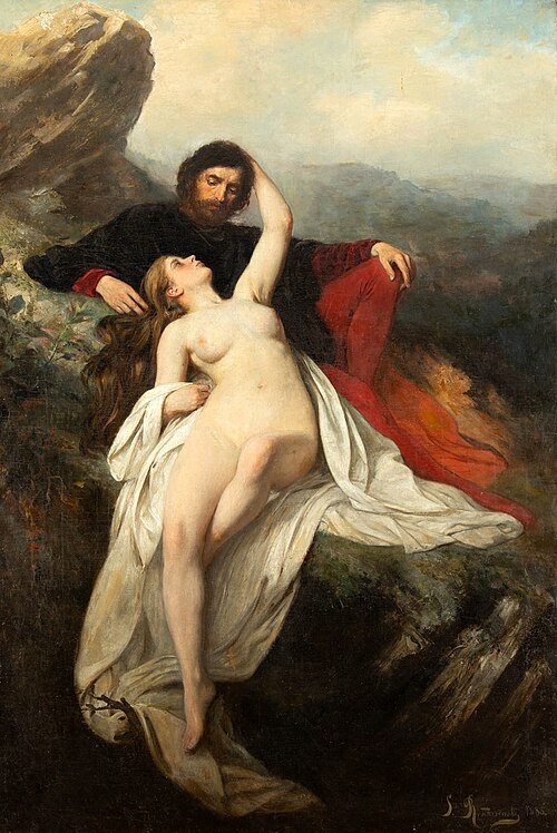 Tannhäuser  und  Venus, 1885, Stanislaw Rostworowski